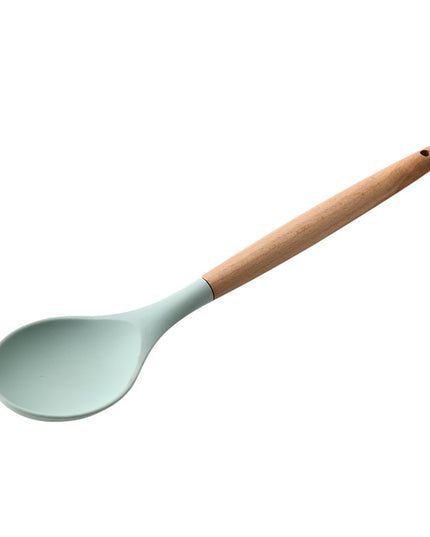 Silicone Kitchenware With Wooden Handle