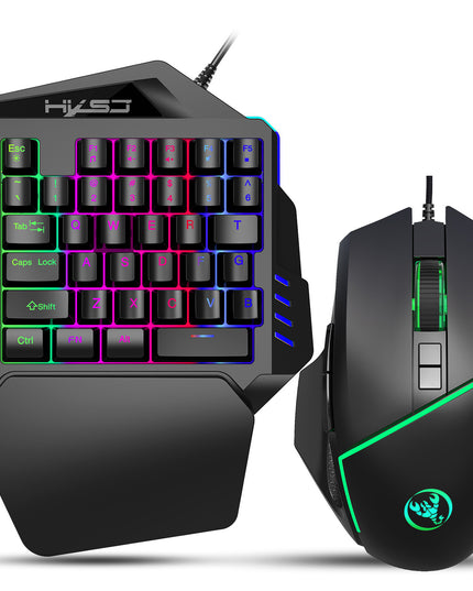 New wired 6400dpi adjustable lighting gaming mouse