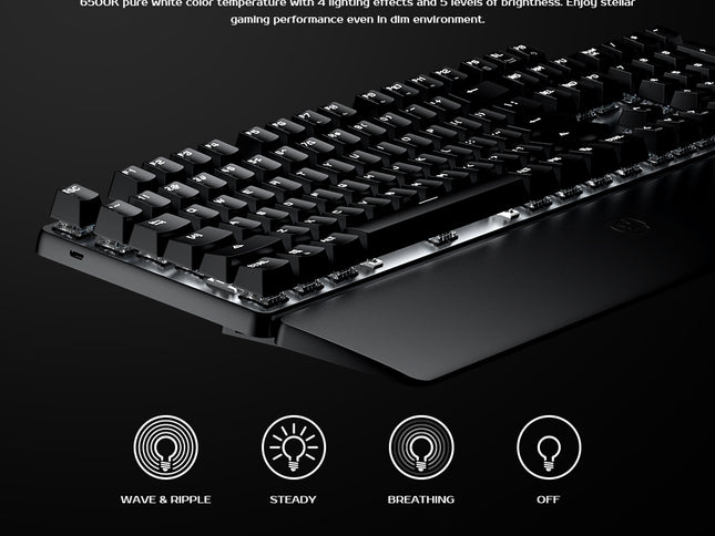 Dual mode mechanical keyboard