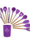 12pcs purple