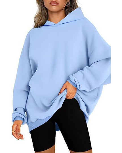 Women's Fashion Casual Thick Hooded Sweater