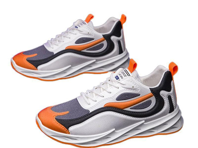 Lace-Up Sports Shoes With Thick Soles Increase Climax