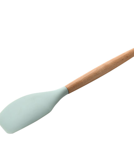 Silicone Kitchenware With Wooden Handle