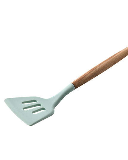 Silicone Kitchenware With Wooden Handle