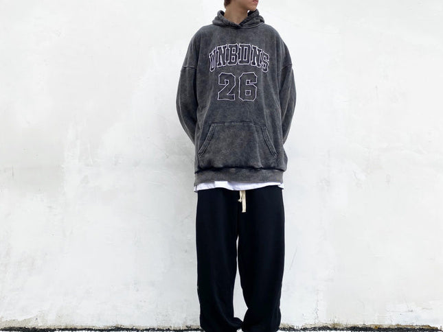 Retro sports jersey hoodie