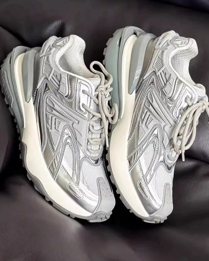 Couple Breathable Mecha Mesh Sneaker