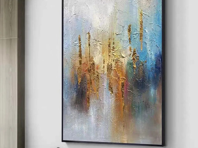 Handmade Oil Painting Canvas Wall Art Decoration Modern Abstract For Home Decor Rolled Frameless Unstretched Painting