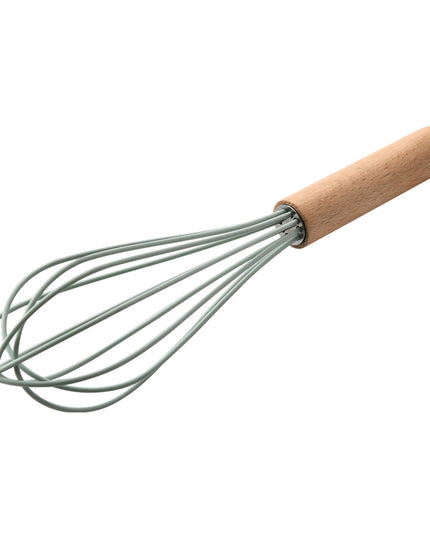Silicone Kitchenware With Wooden Handle