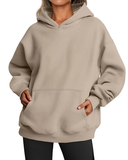 Women's Fashion Casual Thick Hooded Sweater