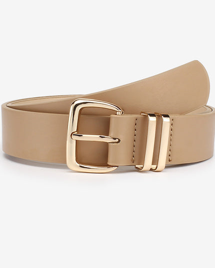 Amazon AliExpress European And American Fashionable Golden Buckle Belt Cross-border Supply Wholesale