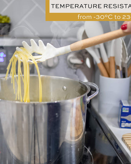 White Silicone Spatula Set Kitchen Tools