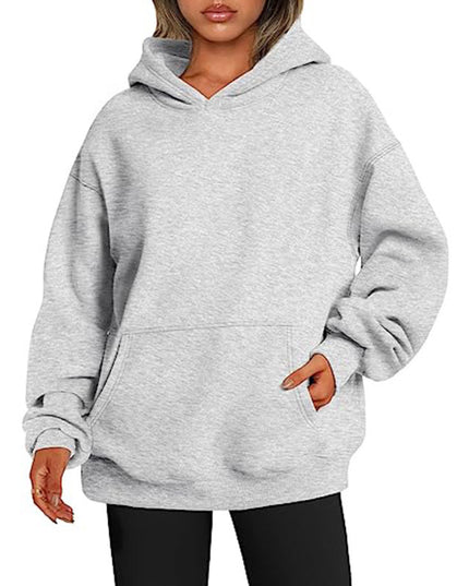 Women's Fashion Casual Thick Hooded Sweater
