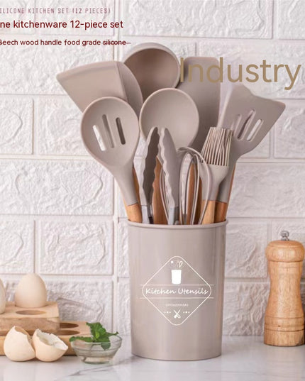 Household Silicone Kitchenware 12-piece Set