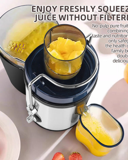 High-Capacity Multi-Function Cold-Press Juicer For Home Use