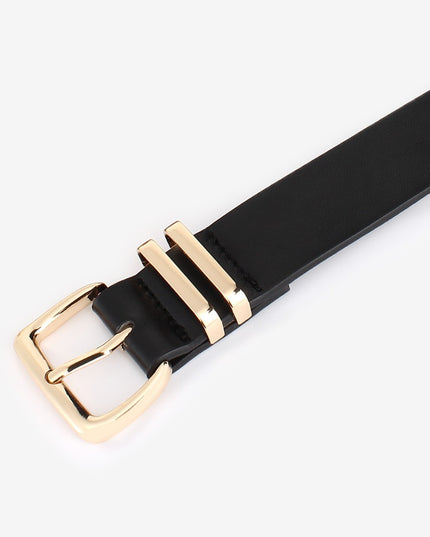 Amazon AliExpress European And American Fashionable Golden Buckle Belt Cross-border Supply Wholesale