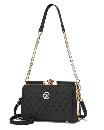Niche Trendy Diamond-quilted Shoulder Bag With A Premium Texture