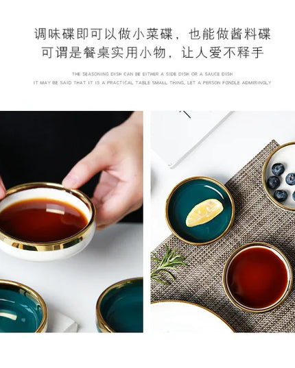 Ceramic Small Dishes Home Saucepan Hot Pot Sauce