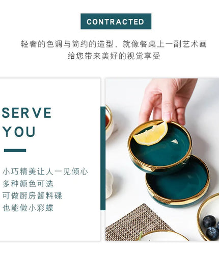 Ceramic Small Dishes Home Saucepan Hot Pot Sauce