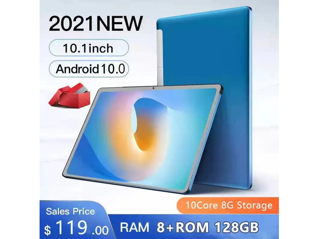 Fire Tablet 10 inch 10 Core 8G RAM 128GB ROM android 10.0