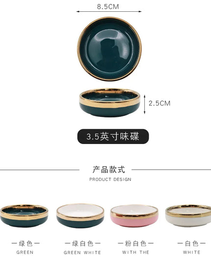 Ceramic Small Dishes Home Saucepan Hot Pot Sauce