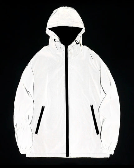 NEW SIZE Night Reflective Jackets Double Fabric