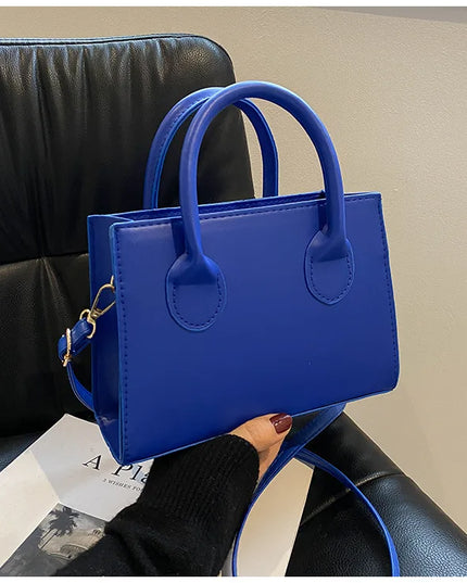 Elegant Black Handbag with Dual Handles