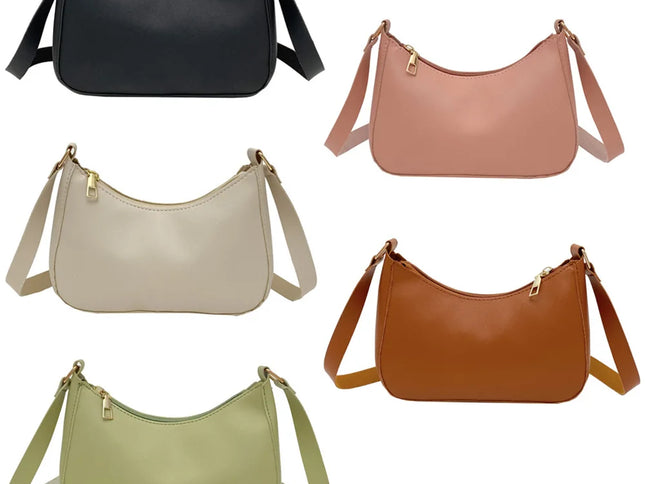 WOMEN'S Bag Underarm Bag  Handbags Retro Solid Color