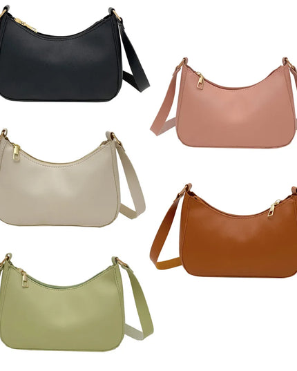 WOMEN'S Bag Underarm Bag  Handbags Retro Solid Color