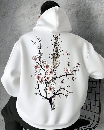 Men's Hooded Sweatshirt for Street Casual Wear