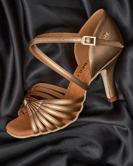 Women‘s Heel Latin Dance Shoes Flare/Cone Heel