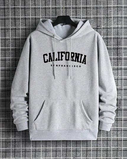 Men's hooded sweatshirt - Urban street fashion top