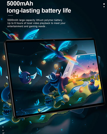 TABLET 10.1 Inch Tablet Android 13 Tablet 6GB RAM 128GB ROM 4G