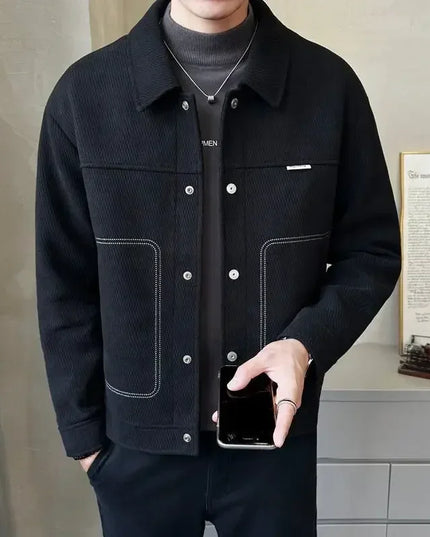 Jacket for Men High Quality Man Coat Stylish Spring