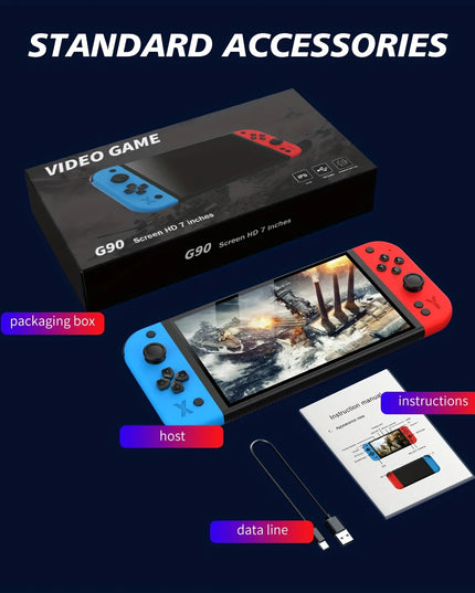 G90 gaming console, portable handheld gaming device