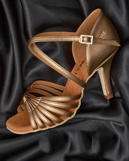 Women‘s Heel Latin Dance Shoes Flare/Cone Heel