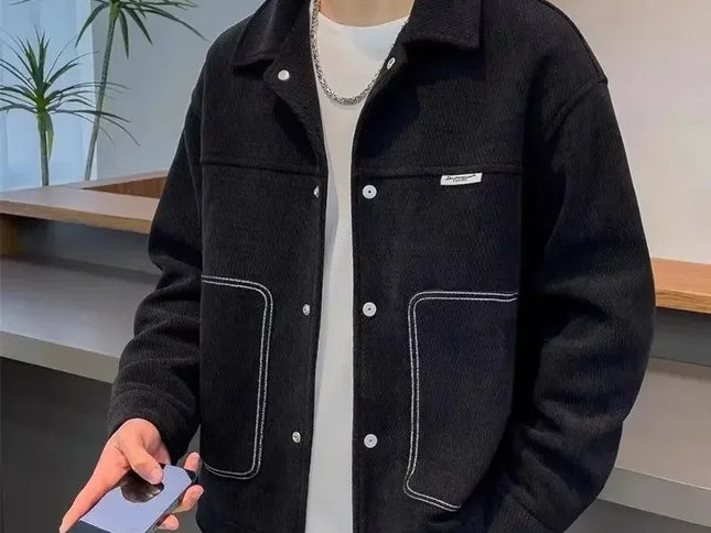 Jacket for Men High Quality Man Coat Stylish Spring
