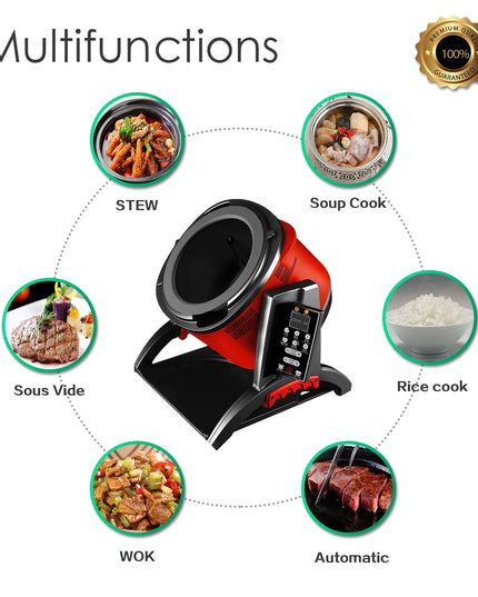 Kitchen equipment, automatic cooking machine
