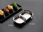 Silver 2-compartment