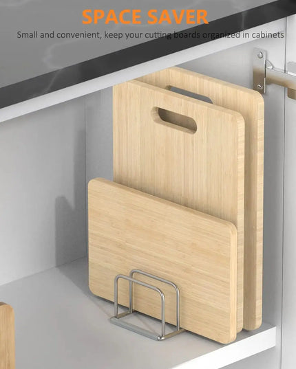 Kitchen Cabinet Organizer, Steel Cookware Holder