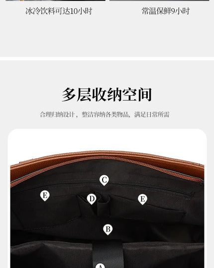 Women's bag - new trendy large-capacity hand-held tote bag