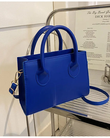 Elegant Black Handbag with Dual Handles