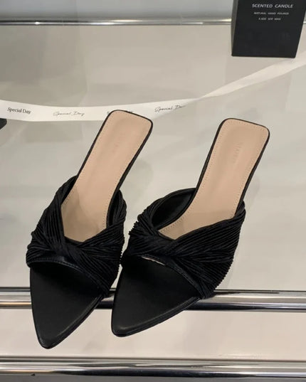 Bailamos Women Outdoor Slippers High Heel Shoes