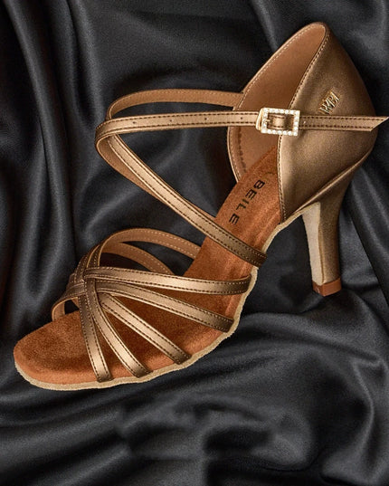 Women‘s Heel Latin Dance Shoes Flare/Cone Heel