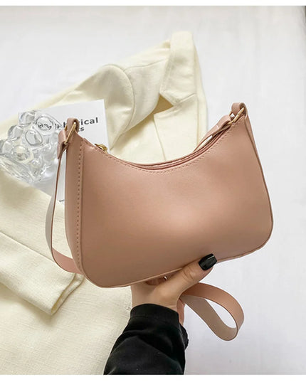 WOMEN'S Bag Underarm Bag  Handbags Retro Solid Color