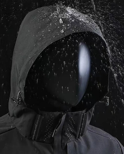 Men's Waterproof Rain Jacket Lightweight Outer Hooded