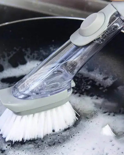 Kitchen Cleaning Brush 2 In 1 Long Handle Cleaing Brush