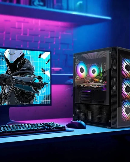 Gaming PC Desktop,Radeon RX 580 8G GDDR5