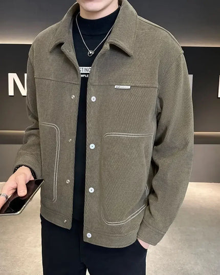 Jacket for Men High Quality Man Coat Stylish Spring