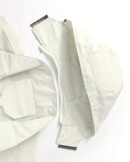 Men's Waterproof Rain Jacket Lightweight Outer Hooded