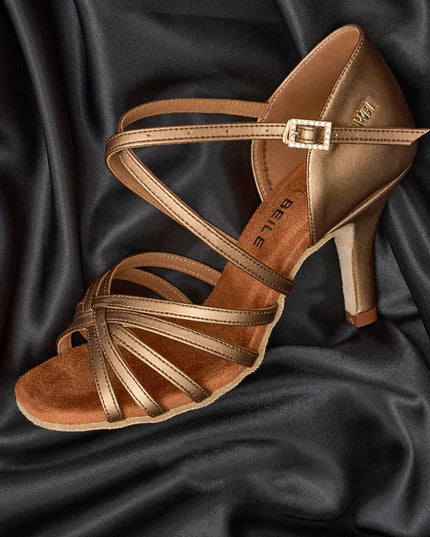 Women‘s Heel Latin Dance Shoes Flare/Cone Heel